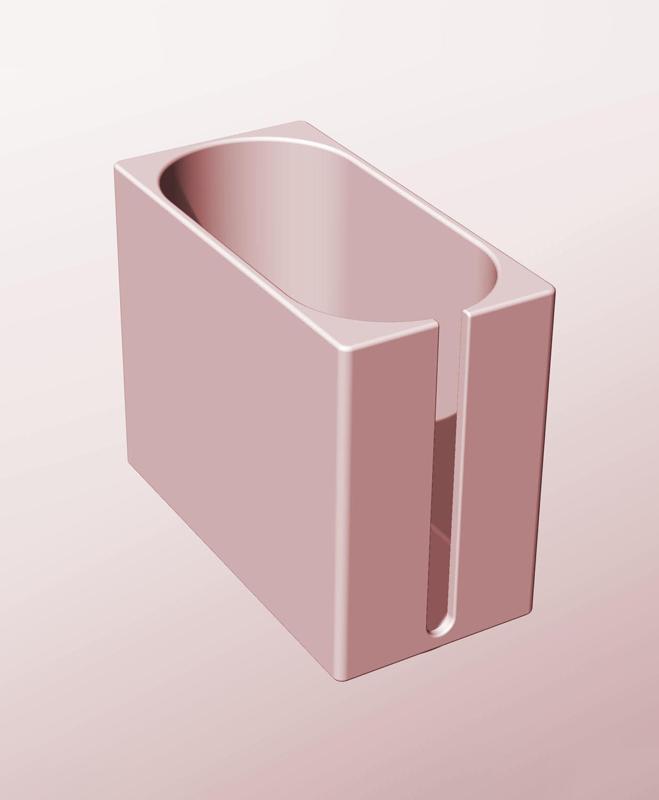 CX68-120-SS Stacking slotted component box bin for makers