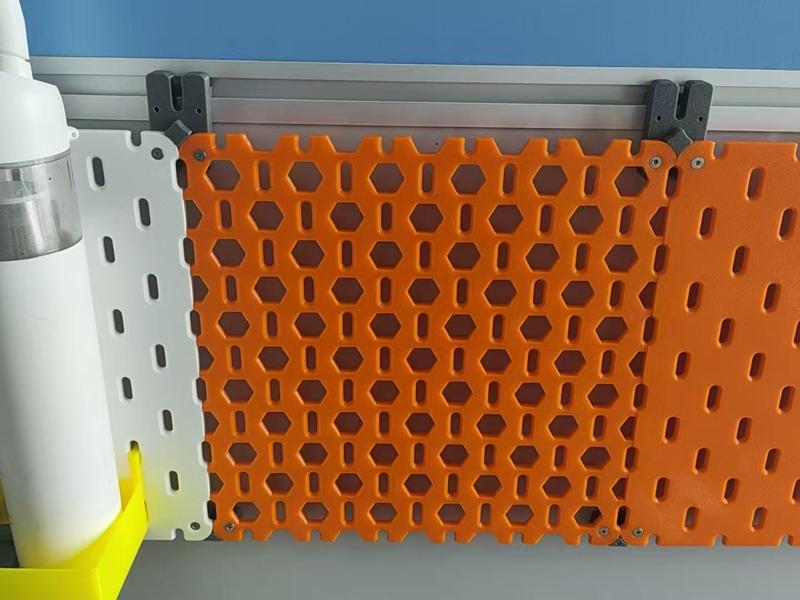 Workstation IKEA perforated board mounting accessories, hole-free, infinitely expandable