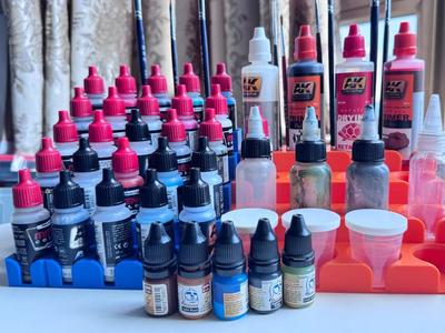 21mm Small Bottle Paint Modular Storage Rack