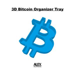 3D Bitcoin Organizer Tray