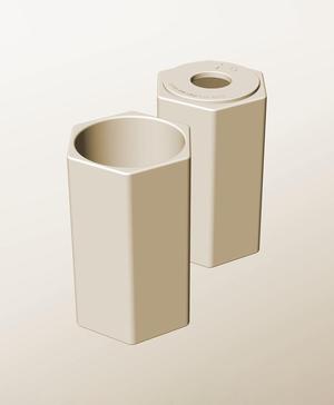 CH96-180-P Modular pierced component container modern decor