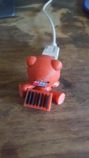 SD reader man