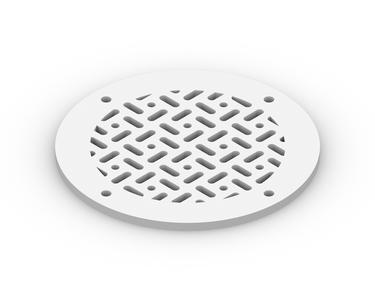Mounting Grid Disk for 0.1" Spaced PCBs