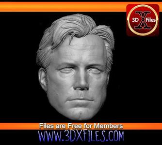 Ben Affleck - Head Sculpt - Black Series - Hottoys - 1:12 and 1:6 Scale- Action Figure 