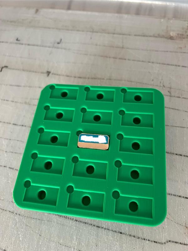 Lazer Engraving Nametag Table