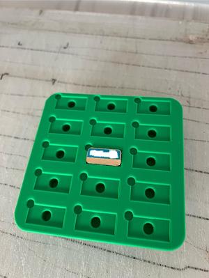 Lazer Engraving Nametag Table