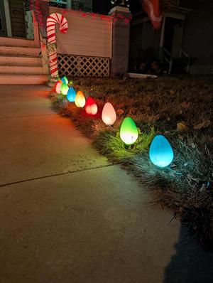 Retro Large Christmas Bulbs