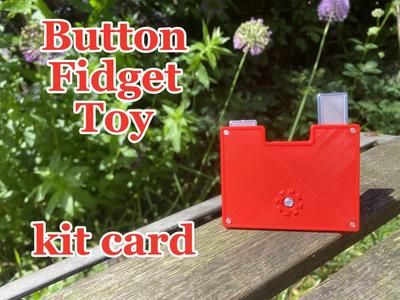 Button Fidget Toy - Kit Card