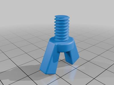 1/4"-20 UNC Wing nut Screw – 3 Size Categories