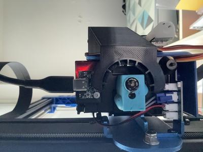 Artillery SideWinder X2 - ADXL345 accelerometer mount