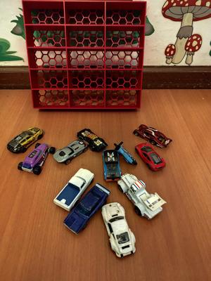 Storage or display stand for 15 Hot wheels cars