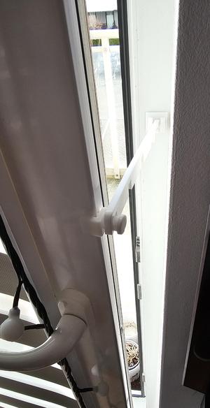 Balcony window lock