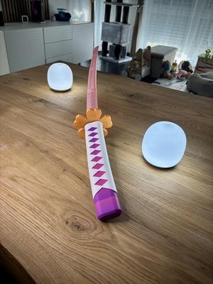 Collapsing Mitsuri Katana - Inspired by Demon Slayer