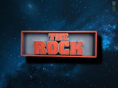 The Rock Cinema Film Room Sign Box