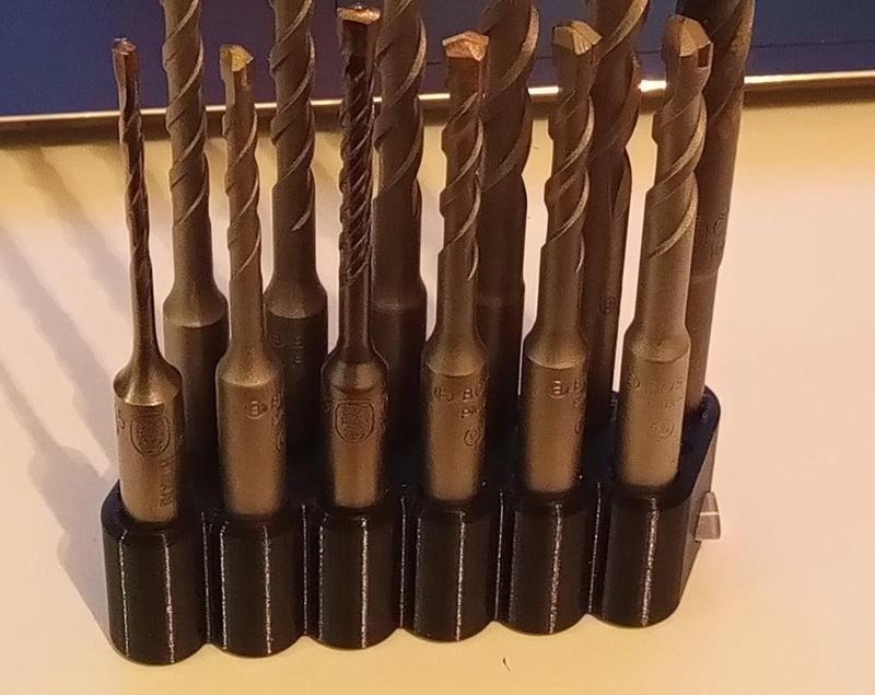 SDS Impact Drill Holder x12