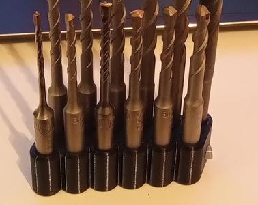 SDS Impact Drill Holder x12
