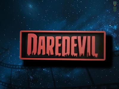 Daredevil Cinema Film Room Sign Box
