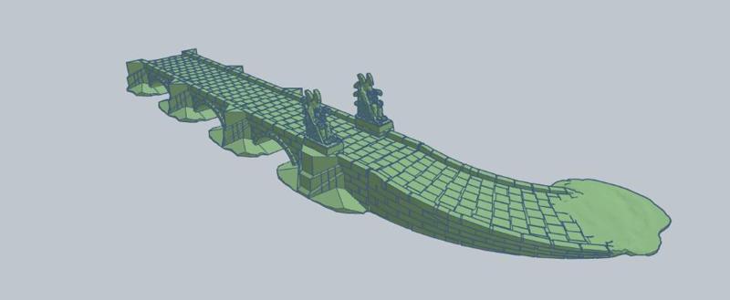 Bridge to Minas Morgul 10mm Scale