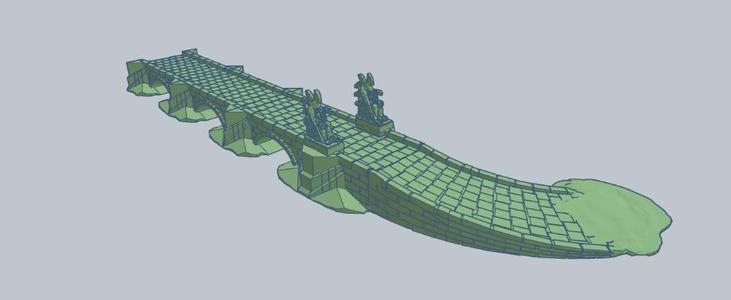 Bridge to Minas Morgul 10mm Scale