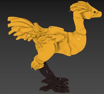 My little chocobo 2. Chocobo BJD - Final Fantasy XIV