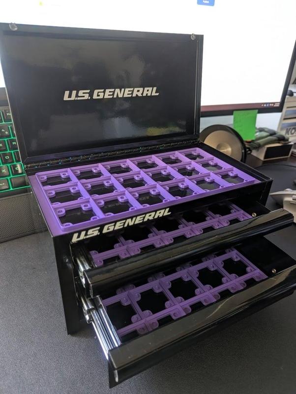 Gridfinity for USGeneral Mini Toolbox: A Harbor Freight Mini Toolbox