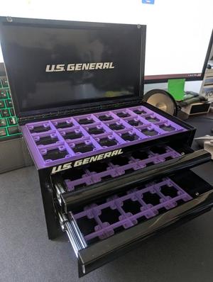 Gridfinity for USGeneral Mini Toolbox: A Harbor Freight Mini Toolbox