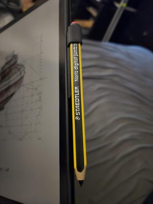 Sturdy clip for Staedtler Norris Jumbo w/ magnets (updated!)