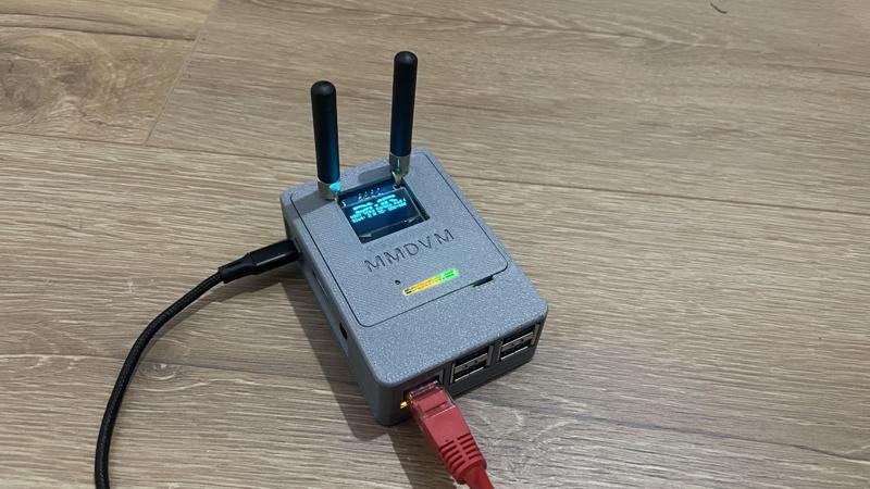 MMDVM Dual Hat for RPi2/3 case