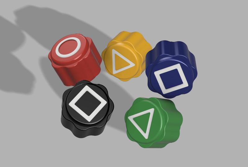 Squid Game Gonggi - Korean Jacks - Osselet Set (Jacks Game) [Updated]