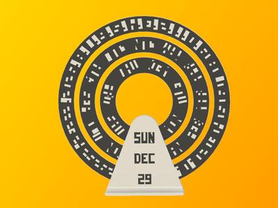 Cryptic Calendar