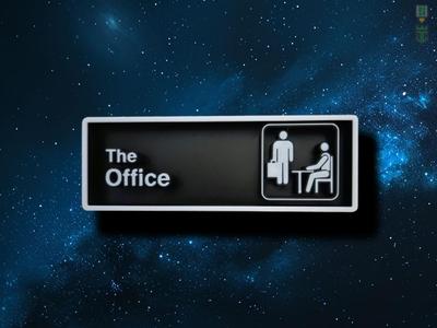 The Office Cinema Film Room Sign Box