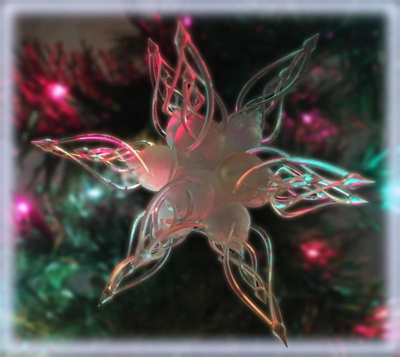 Elven Star Christmas Decoration