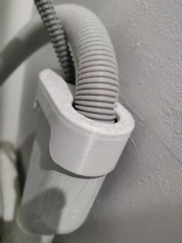 Double drain hose cap