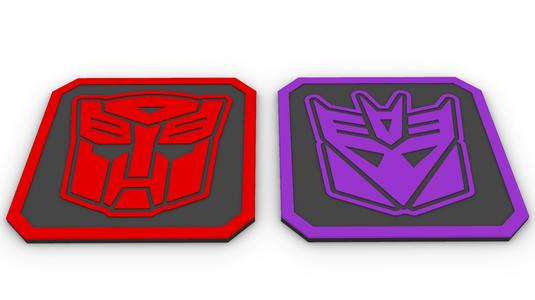 Transformers G1 Drink Coasters