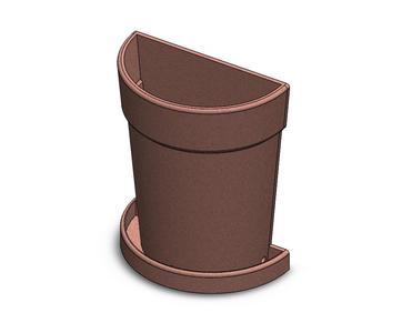 Potted Plant Bookend