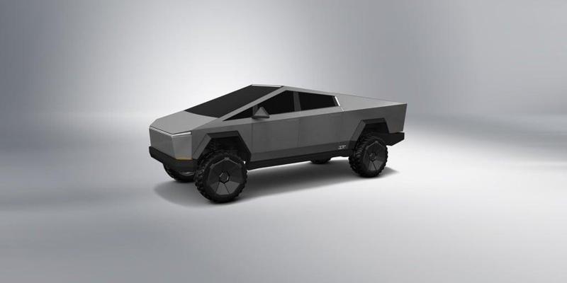 Tesla Cybertruck AI model
