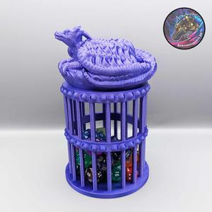 Dragon Dice Cage Container