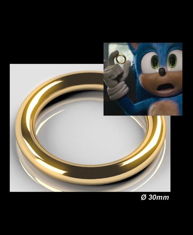 Sonic Movie Ring