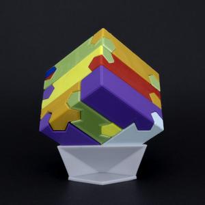 Tsugite Cube 3x3 Puzzle (Version A)