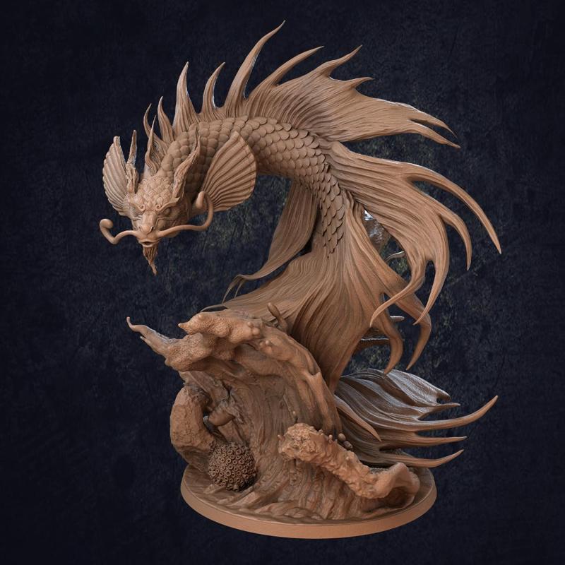 Dragon Koi - Presupported