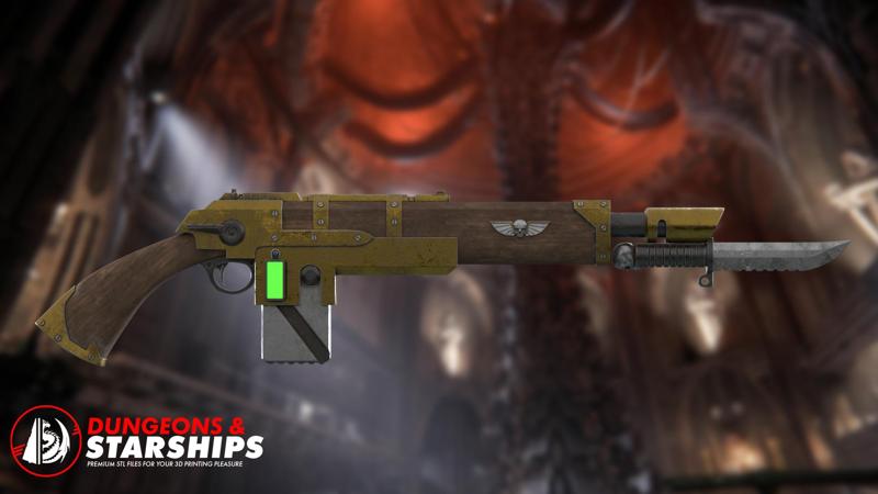 Vostroyan Pattern Lasgun - Warhammer 40k