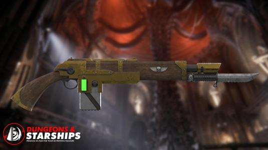 Vostroyan Pattern Lasgun - Warhammer 40k