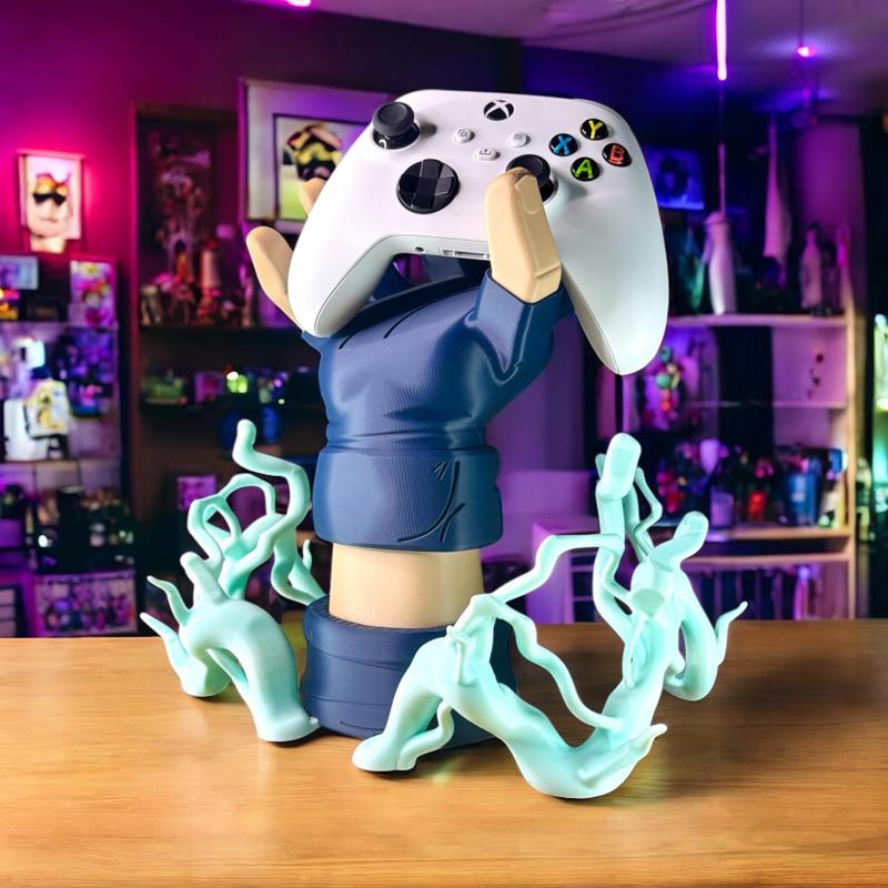 Gaming Controller Stand - Kakashi from Naruto - Fan Art