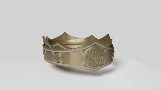 Targaryen Crown – Viserys – Rhaenyra – House Of The Dragon