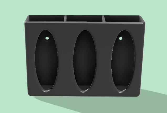 3  remote wall mount