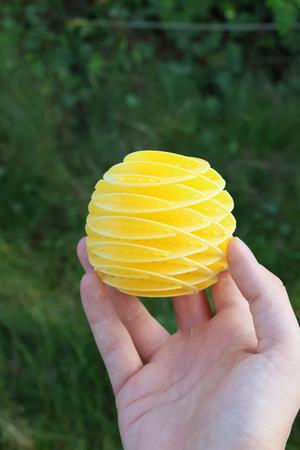 Squish Ball Print in Place Fidget Toy