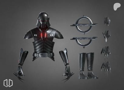 Star Wars Inquisitor Starkiller Concept One12 Figure Kit