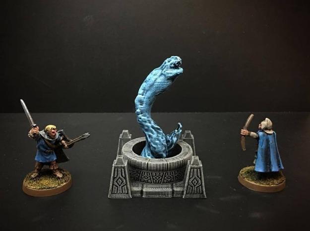 Delving Decor: Water Serpent (28mm/Heroic scale)