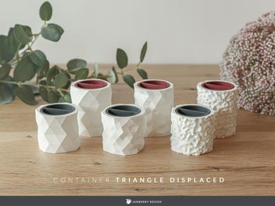 Small Storage Container – Triangle Displaced