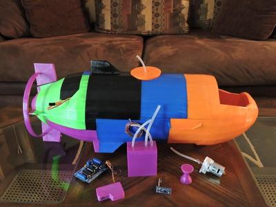 The Catfish – A fully working submarine